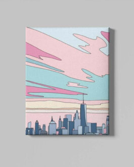 City Towers Wall canvas