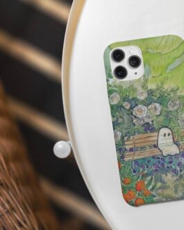 Lonely ghost phone cover