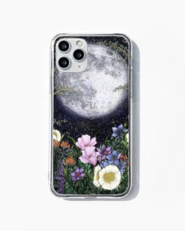 Roses and moon phone cover