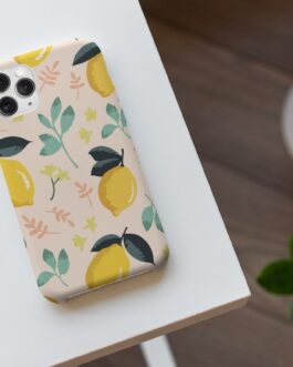 Lemon phone cover