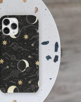 Moon and stars phone cover