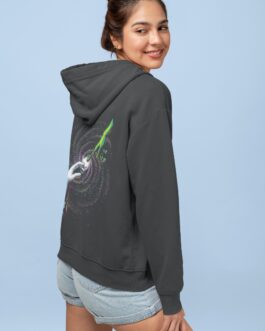 Space peace treaty oversized hoodie