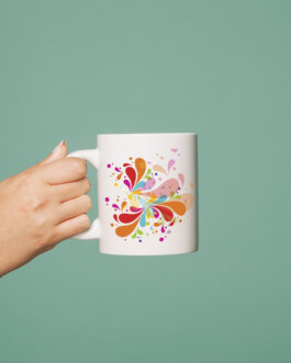 colorful mug