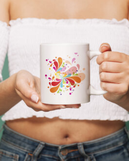 colorful mug