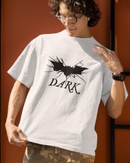 Dark oversized T-shirt